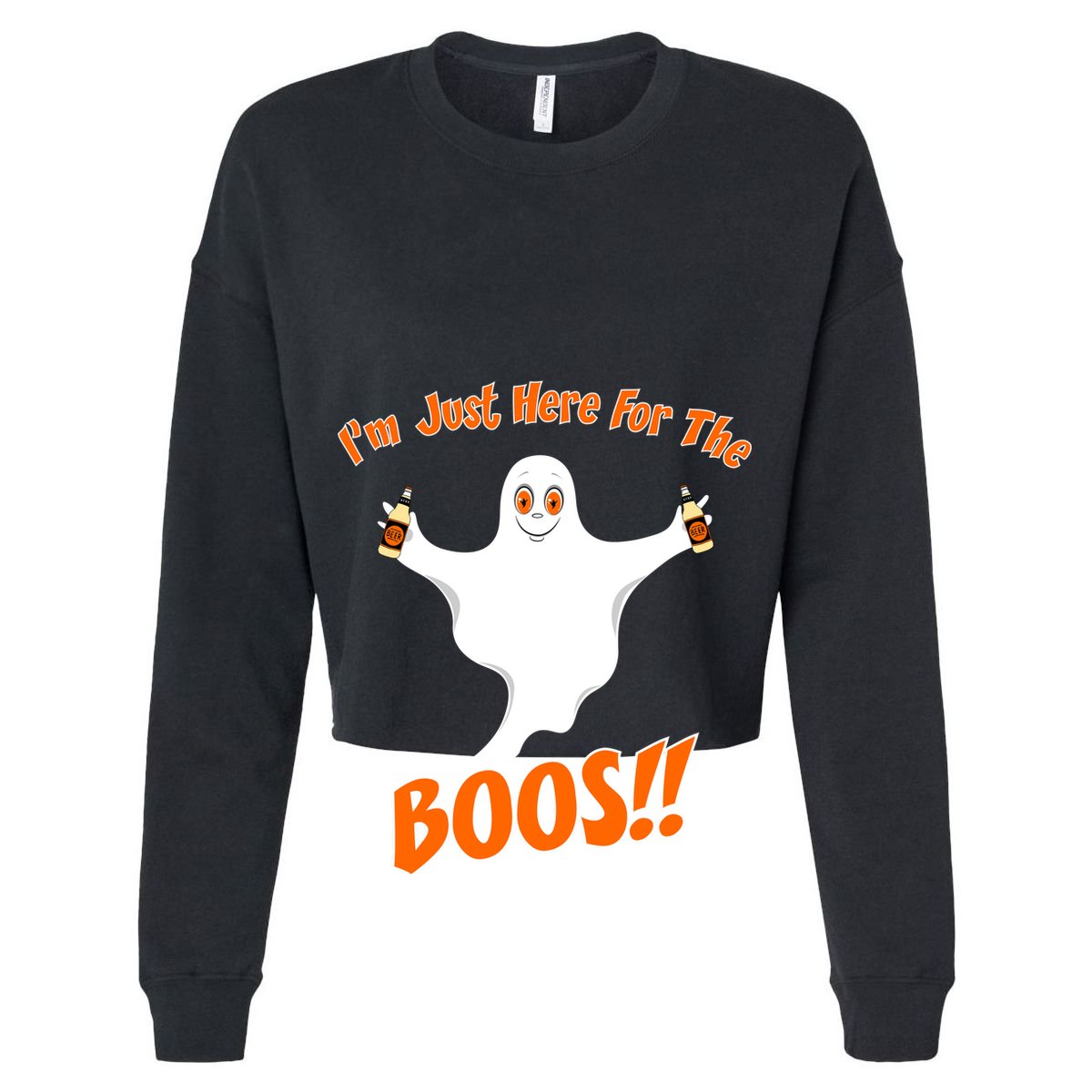 I'm Just Here For The Boos! Halloween Ghost Womens Tank Top