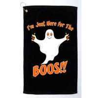 I'm Just Here For The Boos! Halloween Ghost Golf Towel