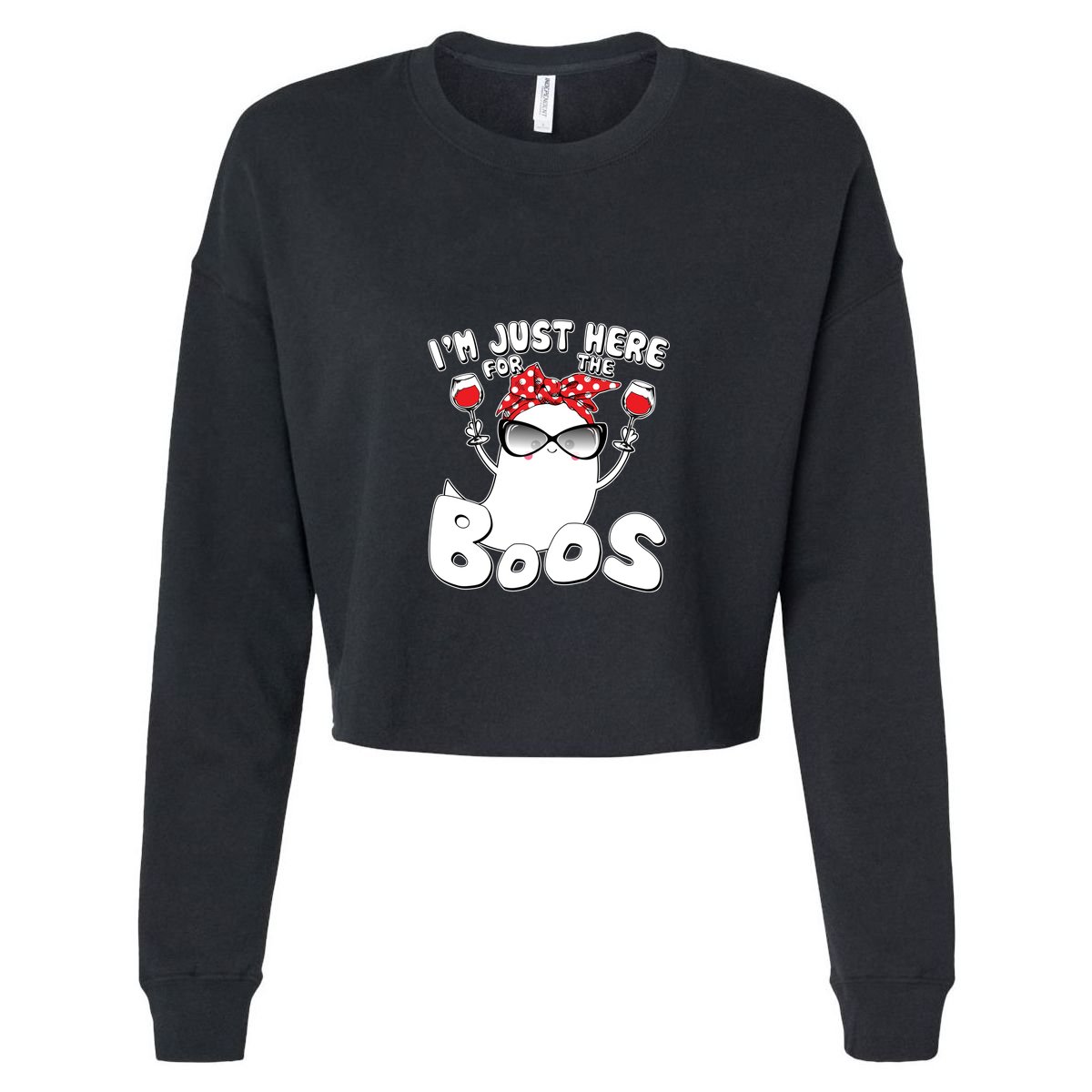 I'm Just Here For The Boos Wine Lover Cool Comfort Performance Bucket Hat