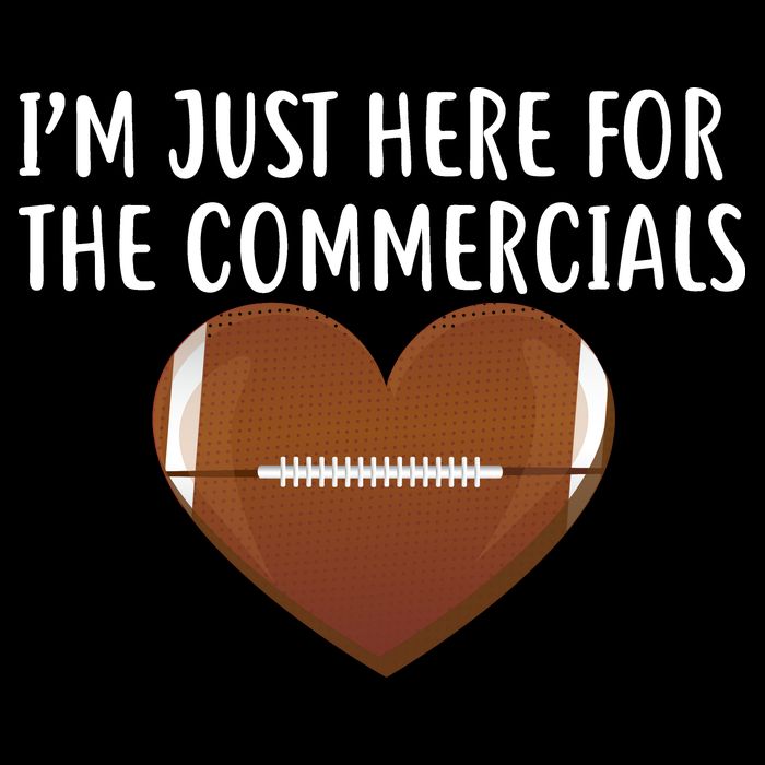 I'm Just Here For The Commercials  Cooling Performance Crew T-Shirt