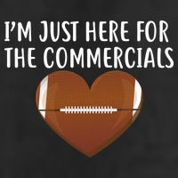 I'm Just Here For The Commercials  Golf Towel