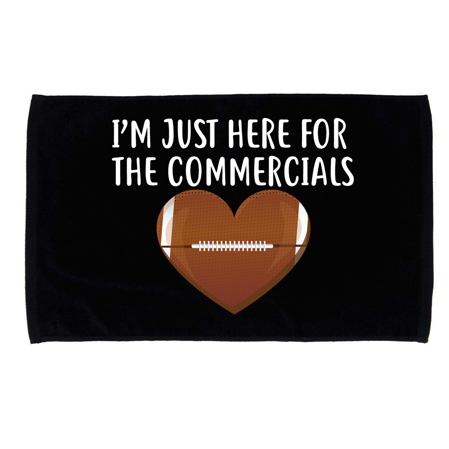I'm Just Here For The Commercials  Microfiber Hand Towel