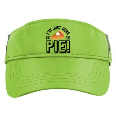 I'm Just Here For The Pie Adult Drive Performance Visor