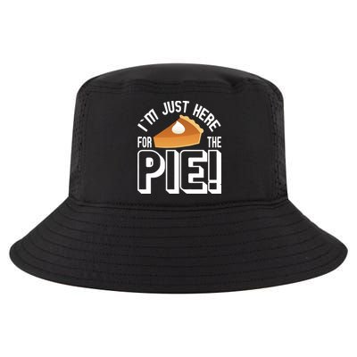 I'm Just Here For The Pie Cool Comfort Performance Bucket Hat