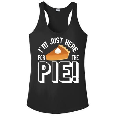 I'm Just Here For The Pie Ladies PosiCharge Competitor Racerback Tank