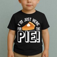 I'm Just Here For The Pie Toddler T-Shirt