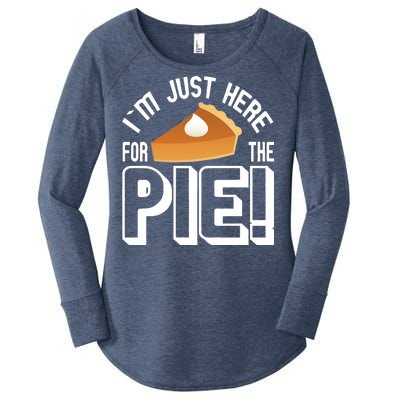 I'm Just Here For The Pie Women's Perfect Tri Tunic Long Sleeve Shirt