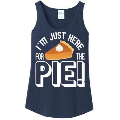 I'm Just Here For The Pie Ladies Essential Tank