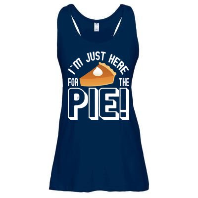 I'm Just Here For The Pie Ladies Essential Flowy Tank