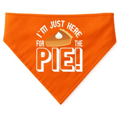I'm Just Here For The Pie USA-Made Doggie Bandana