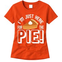 I'm Just Here For The Pie Womens T-Shirt