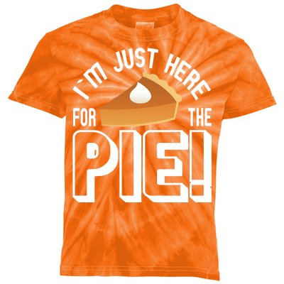 I'm Just Here For The Pie Kids Tie-Dye T-Shirt