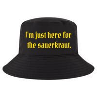 I'm Just Here For The Sauerkraut Cool Comfort Performance Bucket Hat