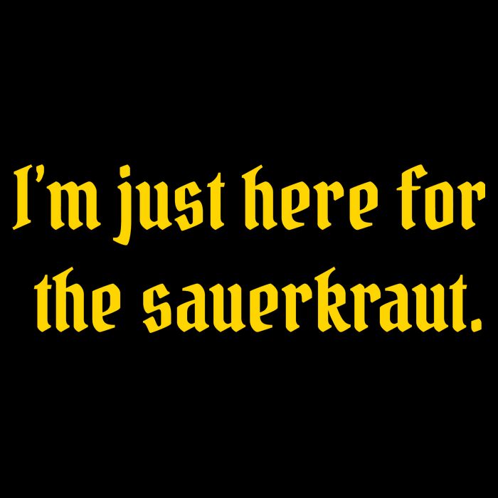 I'm Just Here For The Sauerkraut Impact Tech Backpack