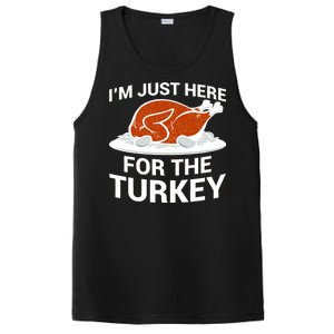 I'm Just Here For The Turkey Thanksgiving PosiCharge Competitor Tank