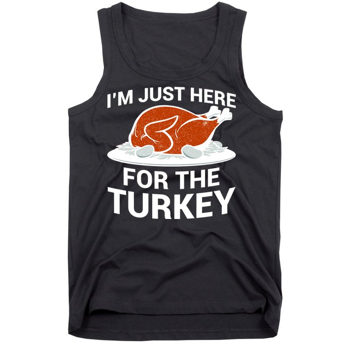 I'm Just Here For The Turkey Thanksgiving Tank Top