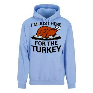 I'm Just Here For The Turkey Thanksgiving Unisex Surf Hoodie