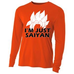 I'm Just Saiyan Cooling Performance Long Sleeve Crew