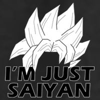 I'm Just Saiyan Adult Drive Performance Visor