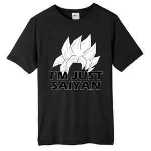 I'm Just Saiyan Tall Fusion ChromaSoft Performance T-Shirt