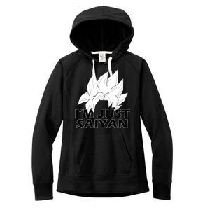 I'm Just Saiyan Women's Fleece Hoodie