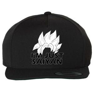 I'm Just Saiyan Wool Snapback Cap