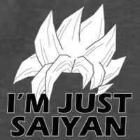 I'm Just Saiyan Vector Backpack