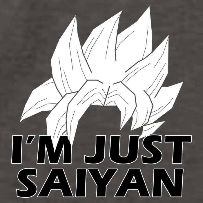 I'm Just Saiyan Vector Backpack