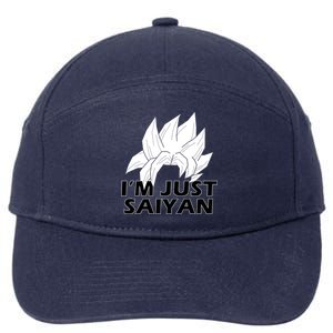 I'm Just Saiyan 7-Panel Snapback Hat