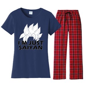 I'm Just Saiyan Women's Flannel Pajama Set