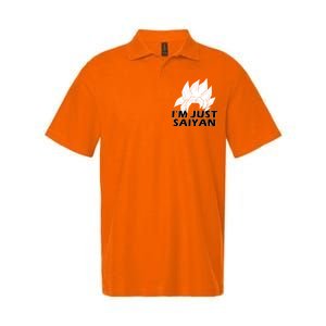 I'm Just Saiyan Softstyle Adult Sport Polo