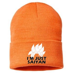 I'm Just Saiyan Sustainable Knit Beanie