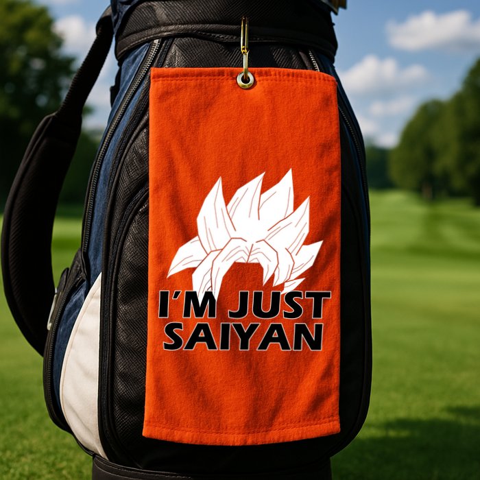 I'm Just Saiyan Golf Towel