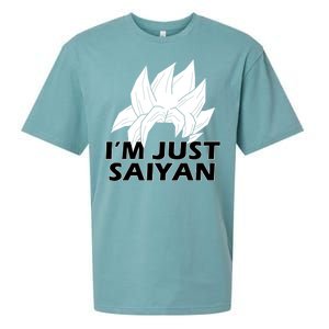 I'm Just Saiyan Sueded Cloud Jersey T-Shirt