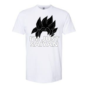 I'm Just Saiyan Softstyle CVC T-Shirt