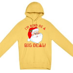 I'm Kind of a Big Deal Christmas Santa Claus Premium Pullover Hoodie