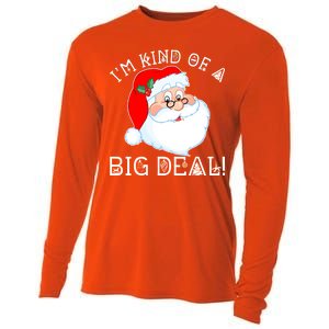 I'm Kind of a Big Deal Christmas Santa Claus Cooling Performance Long Sleeve Crew