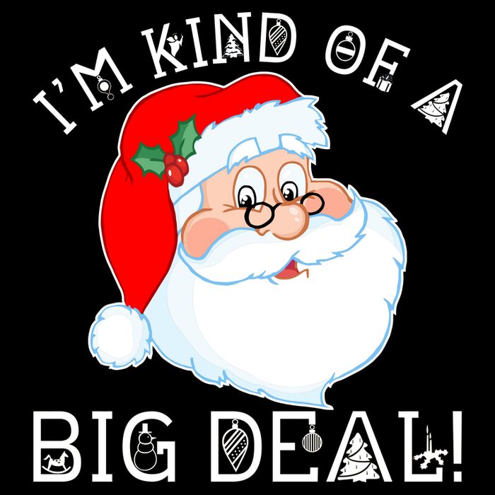 I'm Kind of a Big Deal Christmas Santa Claus Impact Tech Backpack