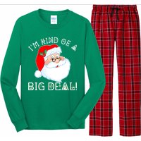 I'm Kind of a Big Deal Christmas Santa Claus Long Sleeve Pajama Set