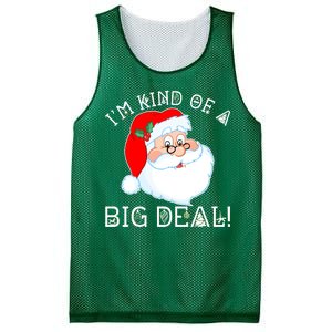 I'm Kind of a Big Deal Christmas Santa Claus Mesh Reversible Basketball Jersey Tank