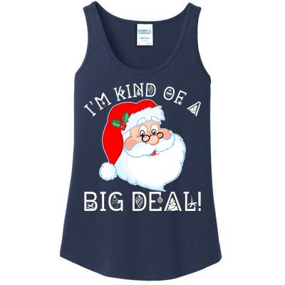 I'm Kind of a Big Deal Christmas Santa Claus Ladies Essential Tank