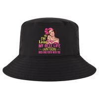 I'm Living My Best Life I A'int Going Back And Fourth Cool Comfort Performance Bucket Hat