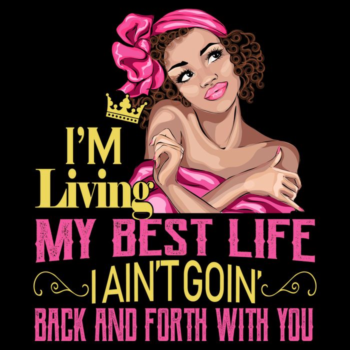 I'm Living My Best Life I A'int Going Back And Fourth Kids T-Shirt
