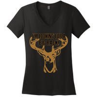 I'm Looking For A Big Rack Women's V-Neck T-Shirt