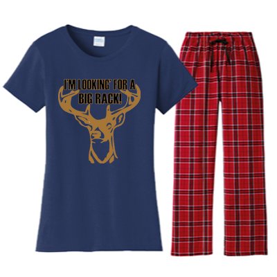 I'm Looking For A Big Rack Women's Flannel Pajama Set