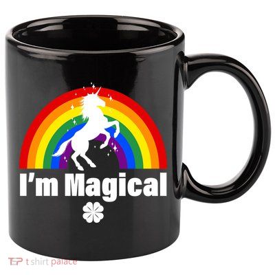 I'm Magical Clover Unicorn 11oz C Handle Ceramic Mug