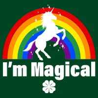 I'm Magical Clover Unicorn Performance Shirt