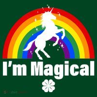 I'm Magical Clover Unicorn Hoodie