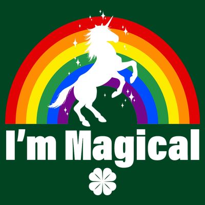 I'm Magical Clover Unicorn T-Shirt