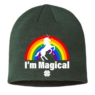 I'm Magical Clover Unicorn Sustainable Beanie